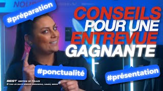 Conseils pour une Entrevue dEmbauche  BEST Gestion de Foules amp Agents de Sécurité Événementiel [upl. by Winfield]