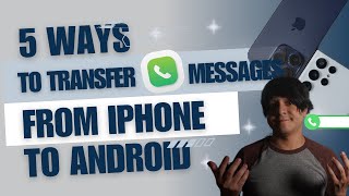 Best 5 Ways to Transfer WhatsApp Messages from iPhone to Android [upl. by Hamforrd161]