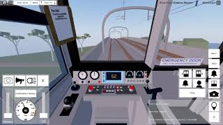 Roblox Trainways Central Suburbs Line Liverpool Street to Noghra [upl. by Det373]