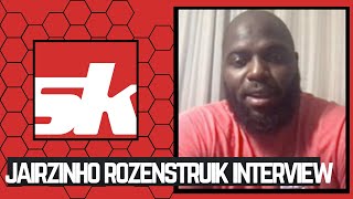 Jairzinho Rozenstruik talks Curtis Blaydes matchup feels Ciryl Gane can outpoint Francis Ngannou [upl. by Harlamert]