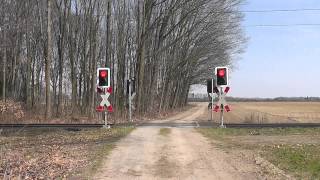 Bahnübergang quotZur Eisenbahnstreckequot Breyell  unbeschrankter BÜ  10 Teil [upl. by Aivlys125]