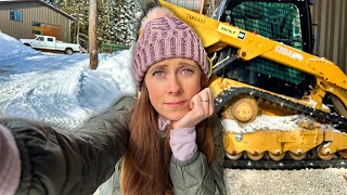 Raw unfiltered OFFGRID LIVING in Winter frozen batteries stuck equipment [upl. by Dine]