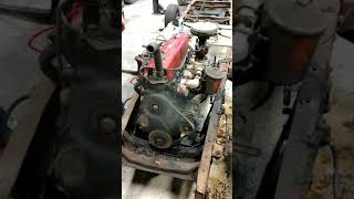 1950 Chevy 3100 216 Engine running [upl. by Roe]