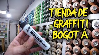 Visitando una Tienda de Graffiti en Galerias Bogotá [upl. by Munford]