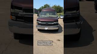 3 Chevys 1 Video Vandalism Chevy Express Conversion Van  Keyed and Broken Glass chevyvan [upl. by Gladis559]