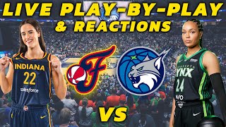 Indiana Fever vs Minnesota Lynx  Live PlayByPlay amp Reactions [upl. by Lavina320]