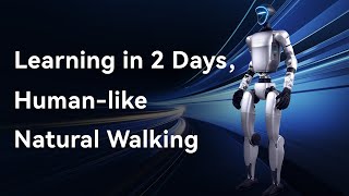 Learning in 2 Days HumanLike Natural Walking [upl. by Asillem]