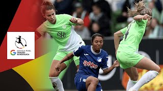 HIGHLIGHTS  Wolfsburg vs Hoffenheim Frauen Bundesliga 202324 [upl. by Eleda]