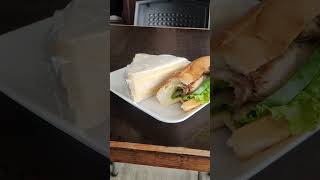 chicken submarine  cheese sandwich  Perera and sonssrilanka food italytravel foodlover [upl. by Hannavahs]