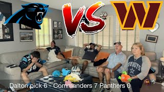 Carolina Panthers vs Washington Commanders  2024  Week 7  Watch Party [upl. by Elyad]