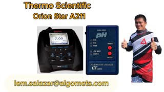 pH Meter  Thermo Scientific Orion Star A211  Calibration using pH Simulator Lutron  Tagalog [upl. by Lledyr592]