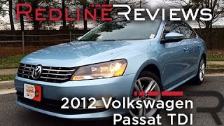 2012 Volkswagen Passat TDI Review Walkaround Exhaust amp Test Drive [upl. by Guimond]