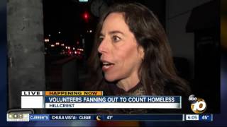 Volunteers fanning out to count homeless [upl. by Nerrot]