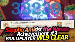 Multiplayer WL9 Sappho Amidst the Waves Achievement No3 Cleared [upl. by Phillada79]