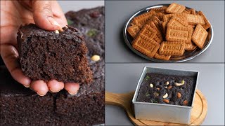 If You Have Biscuits At Your Home You Can Make This Easy Chocolate Cake Recipe  Eggless Cake Recipe [upl. by Stine138]