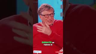 Bill gates talking with Ellen about global health challenges ytshort billgates trending like [upl. by Ainosal]