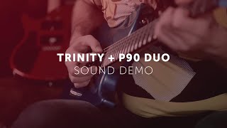 Trinity by Relish Demo feat Blind Boy Devita with Relish P90 Pickups [upl. by Stace]