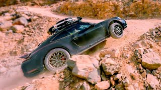 Porsche 911 Dakar  Off Road Test Drive [upl. by Nauqad]