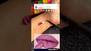 MAUVY PINK Lipstick Shade 💄Mixing hack YOU NEEd to know colourmixing lipstickhacks shortsfeed [upl. by Elades]