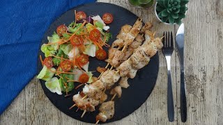 How to make chicken skewers in 5 minutes [upl. by Waiter]