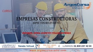 Empresas Constructoras quotAspectos Relevantesquot [upl. by Noffets531]