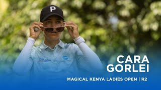 Cara Gorlei leads heading into the weekend  Magical Kenya Ladies Open [upl. by Harragan]