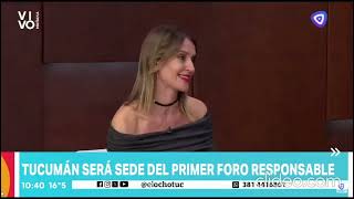 Entrevista en Vivo Tucumán por canal 8 [upl. by Delanty615]