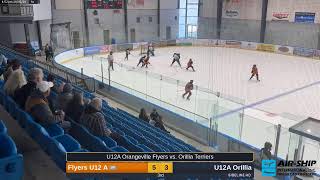 U12 A Flyers vs Orillia Terriers [upl. by Redleh]