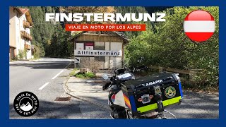 🇦🇹 Viaje en moto por los Alpes FINSTERMÜNZ [upl. by Anilys]