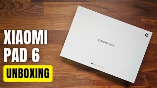 Xiaomi Pad 6 Unboxing [upl. by Aisatsan957]