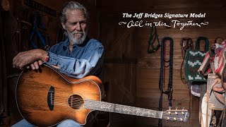 Breedlove Jeff Bridges Oregon Concerto Bourbon CE MyrtlewoodMyrtlewood [upl. by Merilyn]