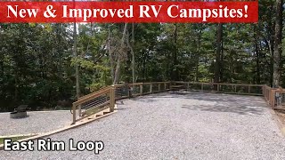 Cloudland Canyon State Park  New HUGE RV Sites [upl. by Hartmunn]