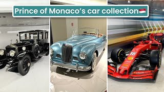 🇲🇨 Private Cars Collection of the Prince of Monaco F1 and classic cars [upl. by Solberg524]