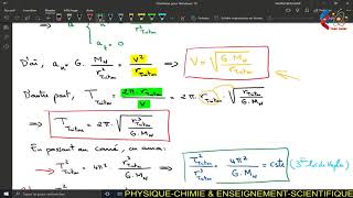 3ème loi de Kepler et approximation mouvement circulaire  Terminale Spécialité  Exercice [upl. by Amaleta265]