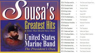 Marches by Sousa  American Marches [upl. by Enelrihs]