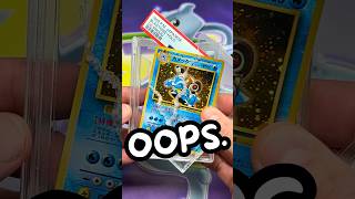 How NOT to Crack Open a Graded Pokemon Card🫣 [upl. by Yenaled]