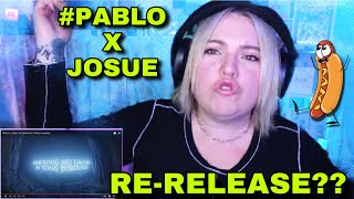 PABLO x JOSUE  DETERMINADO  Official Visualizer REACTION [upl. by Dam]