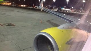 Early morning departure Hurghada airport Tuifly Boeing 737800 HD [upl. by Setsero]