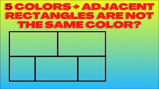 2022 AMC 10A 9 COUNT THE COLORINGS OF THE RECTANGLE  Combinatorics amc10 [upl. by Anul506]