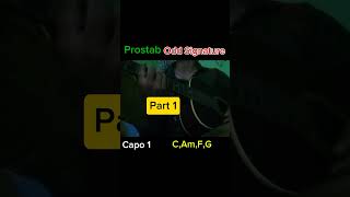 Prostab।Odd Signature। Easy Guiter Cover by Jony guitercover oddsignature music [upl. by Harriott]