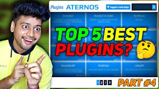 Top 5 Best Aternos Plugins For 121 in Hindi  Best Plugins For SMP [upl. by Sybyl315]