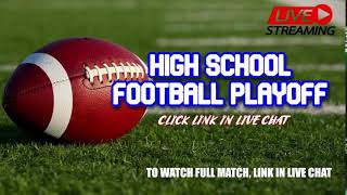 Kilgore vs La Vernia  Texas High School Football LIVE [upl. by Crescint]