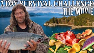 7 Day Survival Challenge Vancouver Island  THE MOVIE [upl. by Booth]