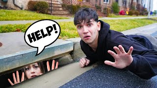 My Girlfriend FELL INTO the SEWER [upl. by Philippe]