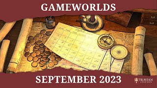 Travian Legends  September 2023 Gameworlds [upl. by Anole]