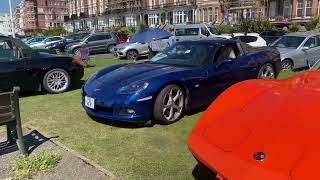 Bexhill 100 motoring club seafront display at the Old Bathing station in Bexhill on sea 28 July 2024 [upl. by Bannon]