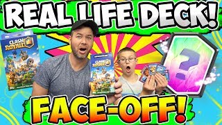 REAL LIFE CLASH ROYALE DECK Epic Challenge [upl. by Elle]