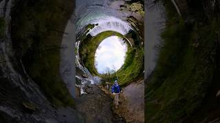 Monsal Dale Waterfalls Peak District Insta360  Solo Hiking [upl. by Ahseekat]