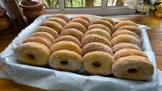 CÓMO HACER ROSQUITASDONAS DE FORMA FÁCIL Y MUY ESPONJOSAS [upl. by Roi]