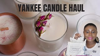 YANKEE CANDLE HAULWHAT DID I BUY yankeecandle shopping ontheroadto200subs [upl. by Einnov]